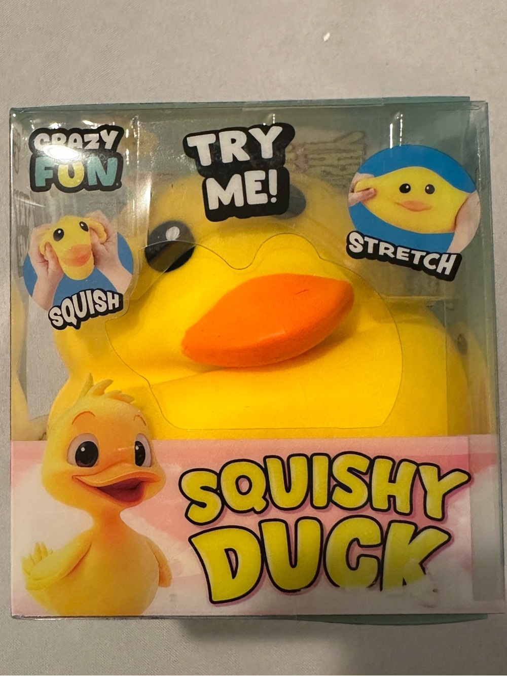 Crazy Fun RMS Boxed Squishy Duck NIB